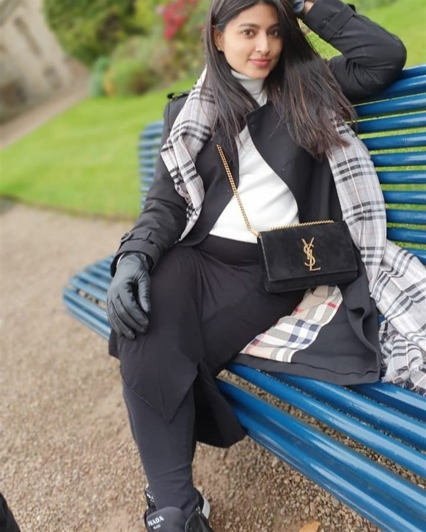 Actress Sneha with her family