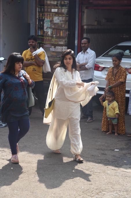 Celebs At Kushal Punjabi Funeral