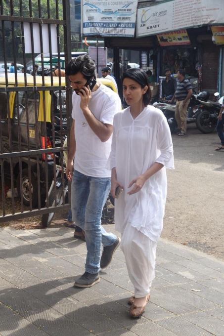 Celebs At Kushal Punjabi Funeral