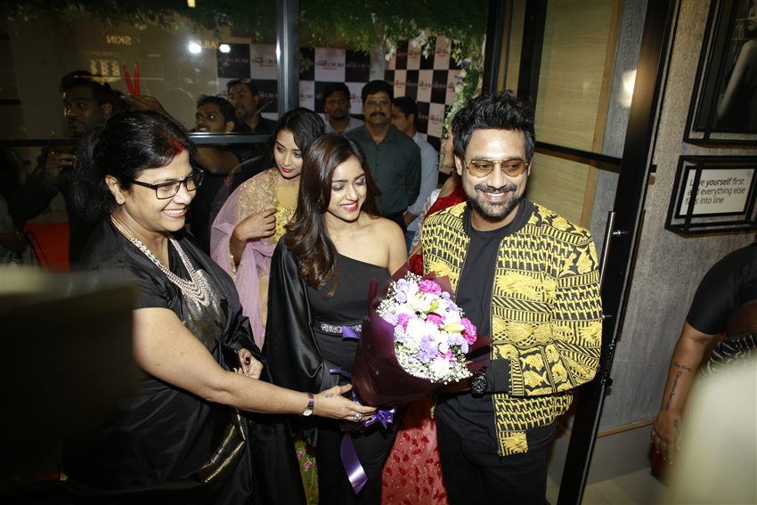 Celebs At Salon Hair Crush Opening