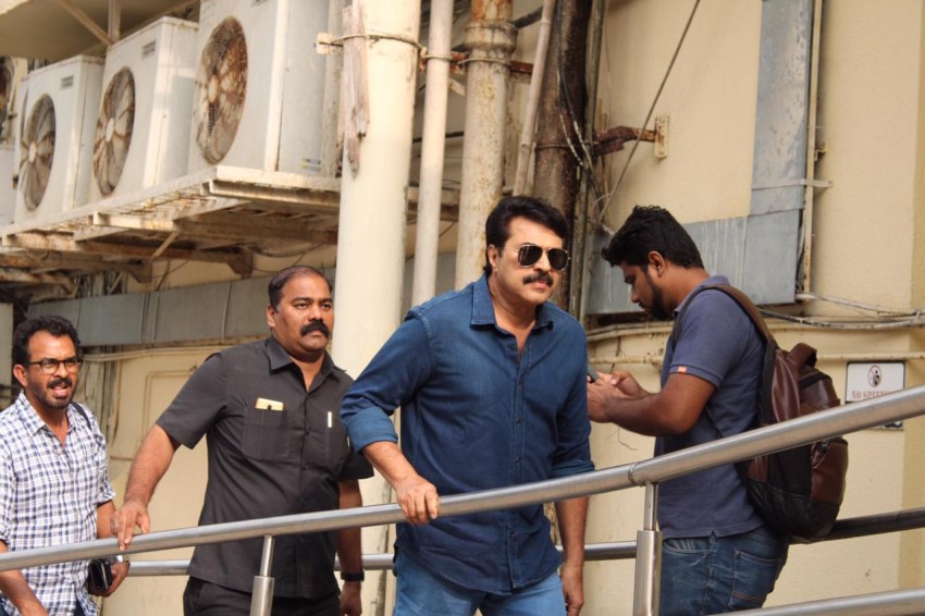 Mammootty, Prachi Tehlan, Iniya & others at Mamangam Trailer Launch in Mumbai