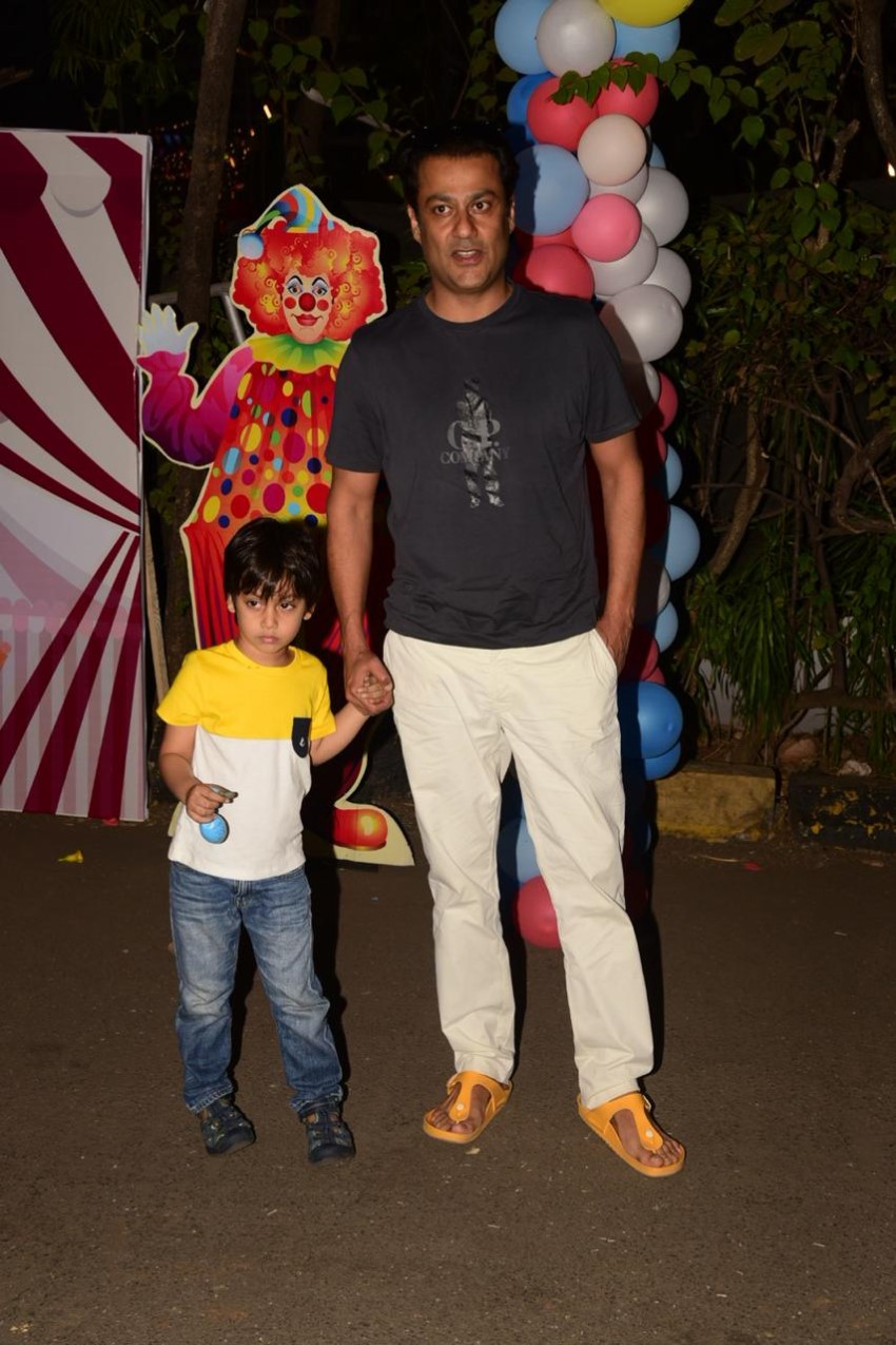 Celebs at Ekta kapoor's son ravie kapoor's birthday celebration