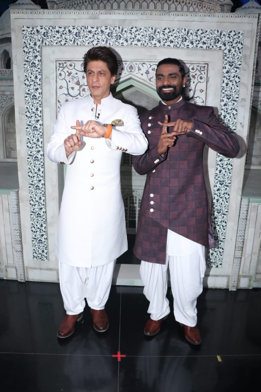 Shahrukh Khan snapped on the sets of Dance Plus 5