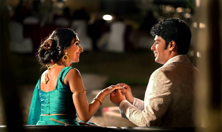 Utthara Unni Engagement Photos