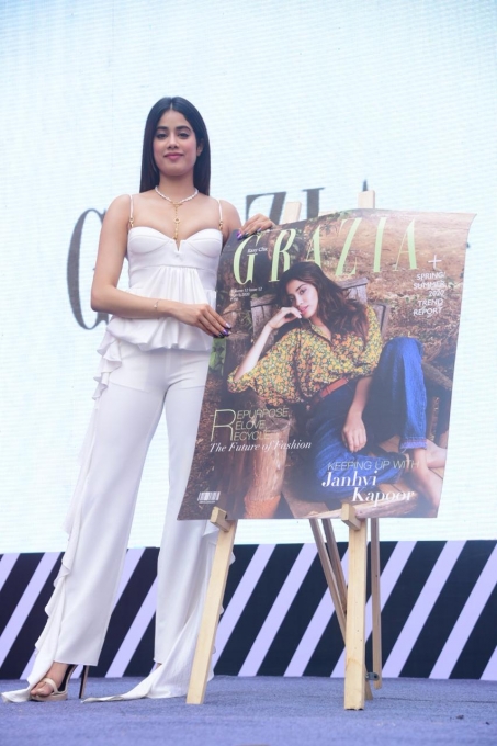 Janhvi Kapoor Unveil Grazia Magazine Cover March 2020