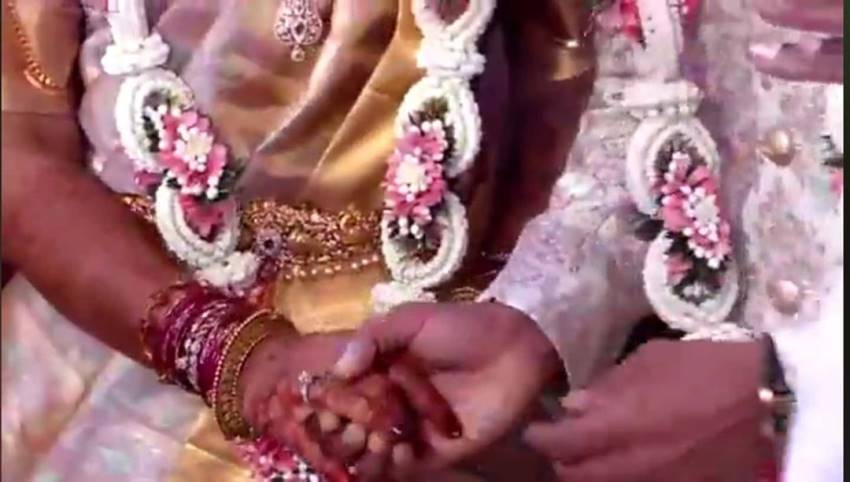 Nikhil Kumaraswamy And Revathi Engagement