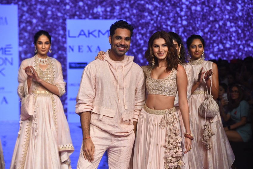 Tara Sutaria walks the Ramp at Lakme Fashion Week 2020