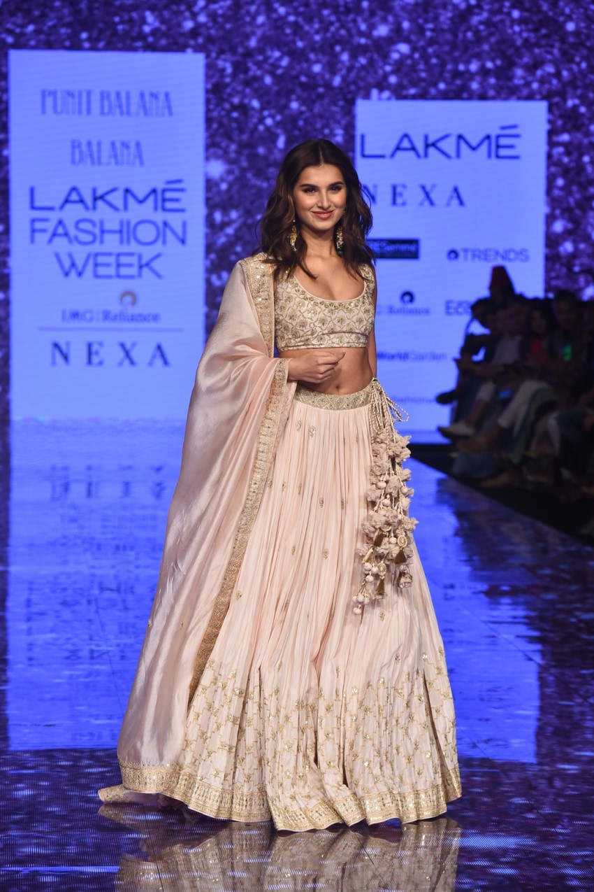 Tara Sutaria walks the Ramp at Lakme Fashion Week 2020