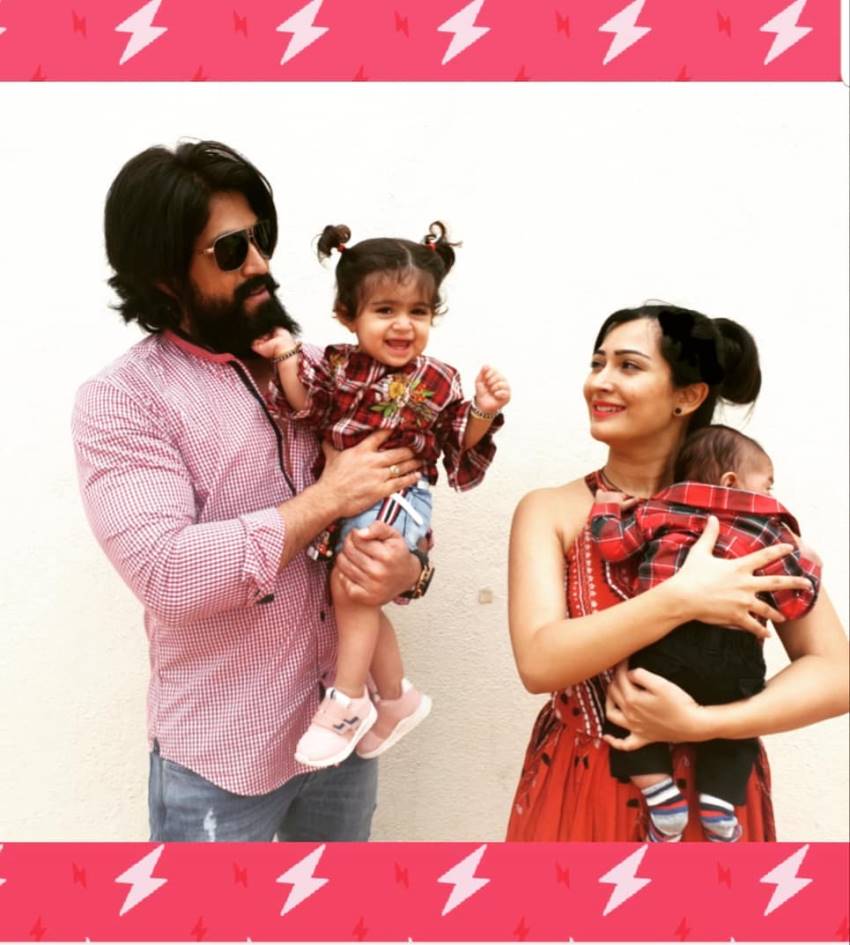 Cutest Photos Of Yash & Radhika Pandit Daughter