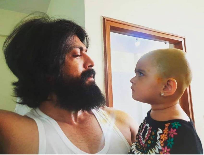 Cutest Photos Of Yash & Radhika Pandit Daughter