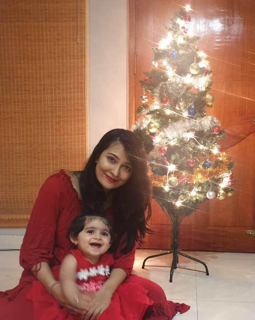 Cutest Photos Of Yash & Radhika Pandit Daughter