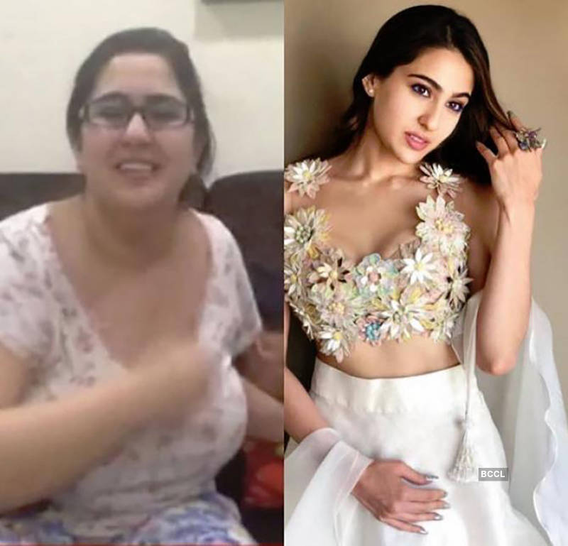 Amazing transformation pictures of Sara Ali Khan Goes viral on Internet