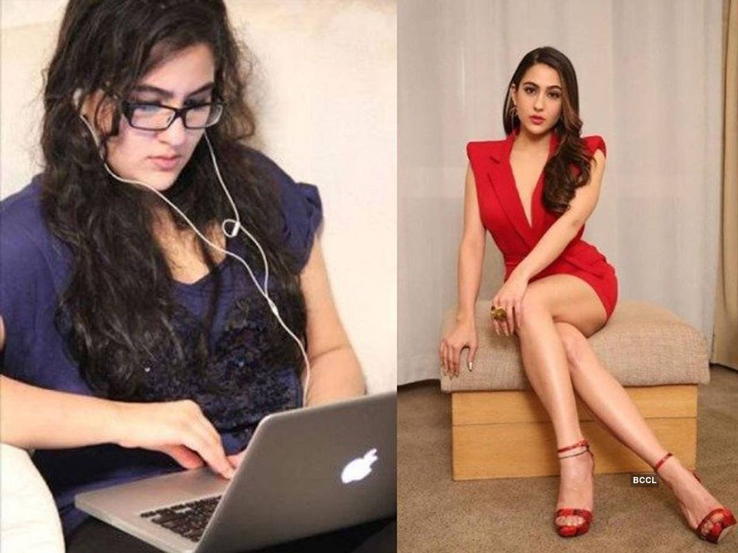 Amazing transformation pictures of Sara Ali Khan Goes viral on Internet