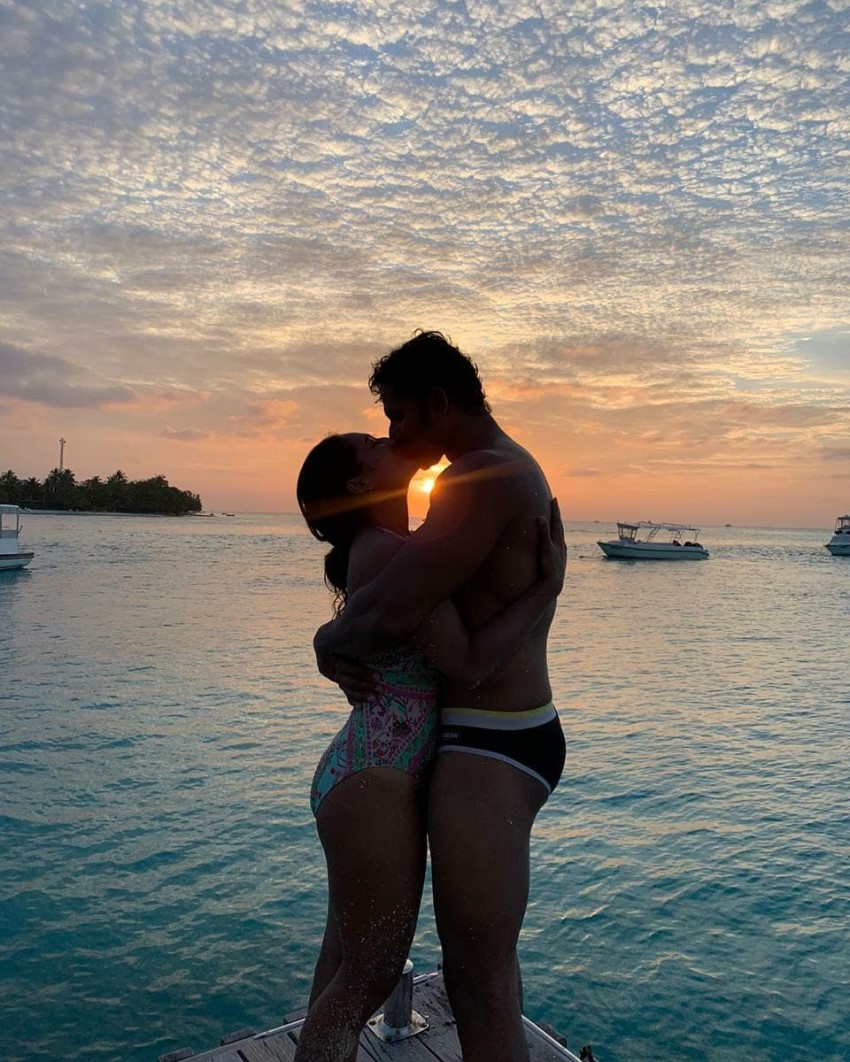K.G.F: Chapter 1 Actor John Kokken And Pooja Ramachandran Unseen Romantic Photos