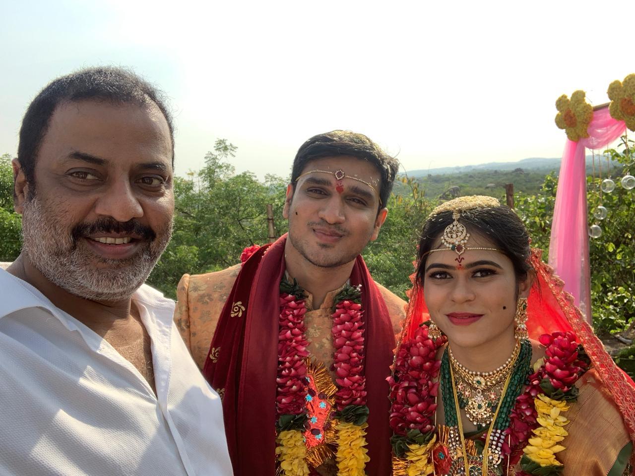 Actor Nikhil Siddharth And Pallavi Marriage Photos