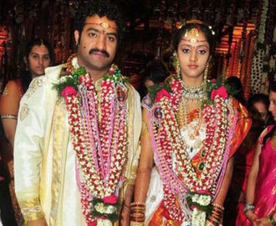 Jr NTR and Lakshmi Pranathi Wedding Anniversary Special Photos