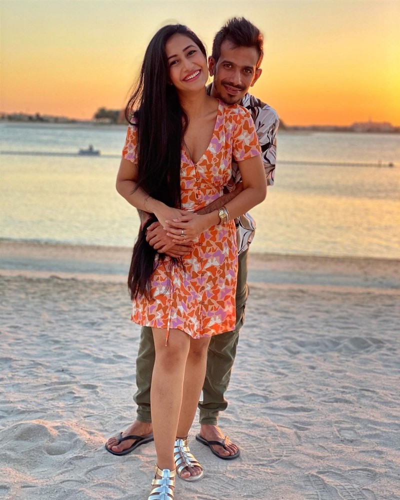 Indian Cricket Bowler Yuzvendra Chahal Wife Dhanashree Verma Viral Photos