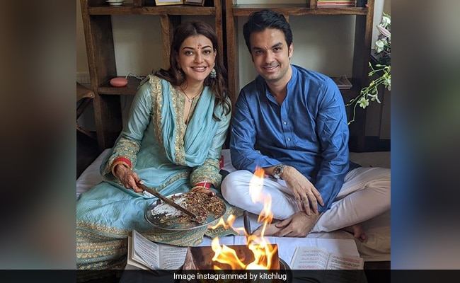 Kajal Agarwal And Gautam Kitchlu Wedding