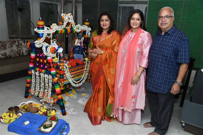 Meghana Raj & Chiru Sarja Son Thotilu Shastra