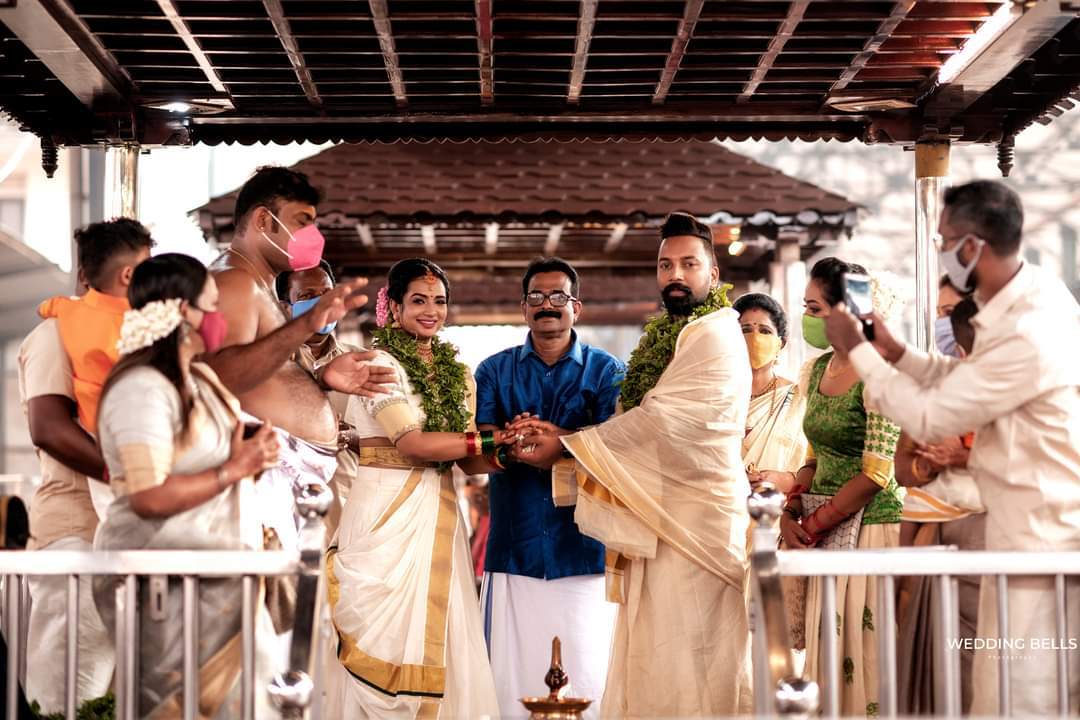 Saranya Anand And Manesh Wedding