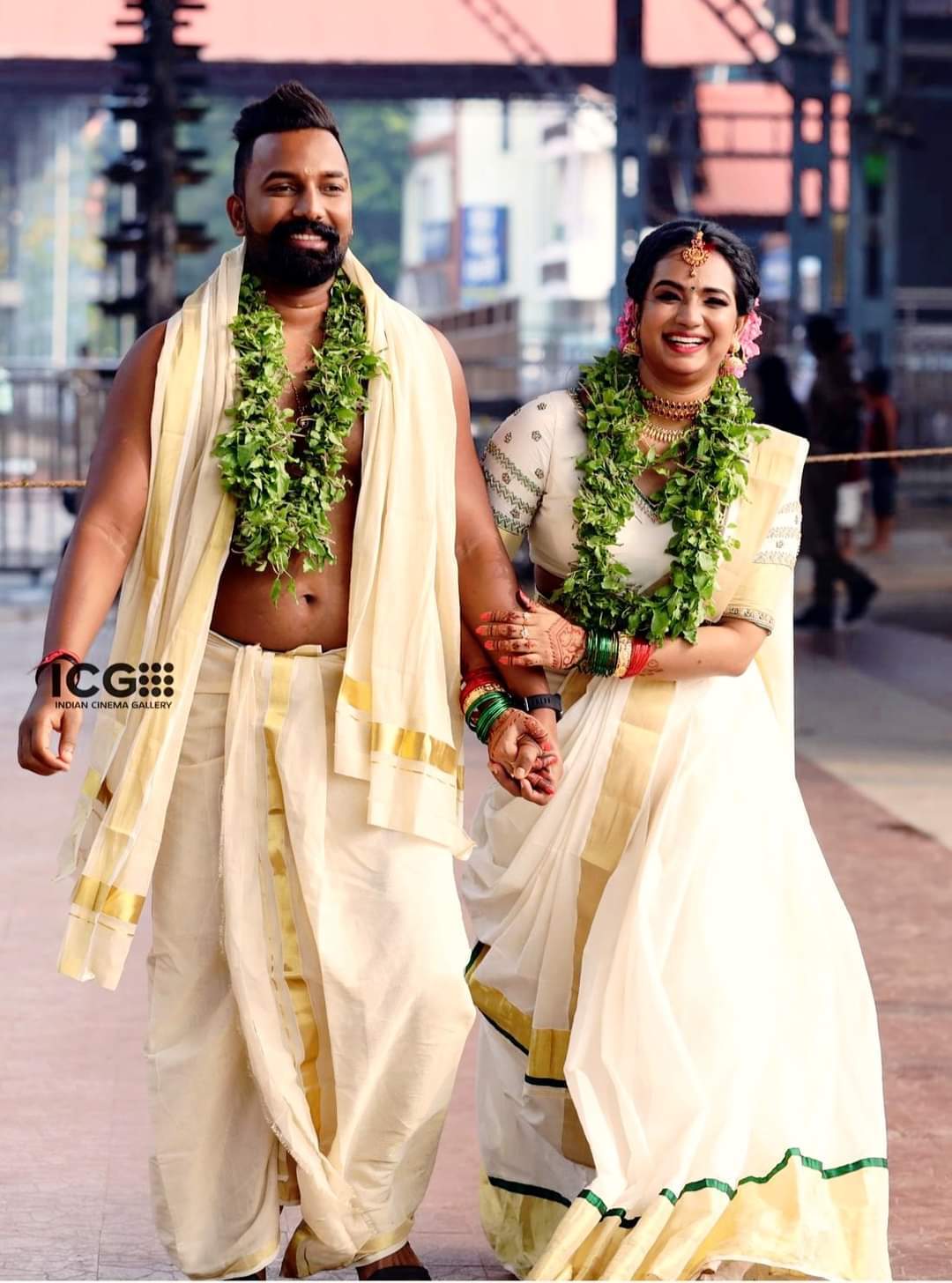 Saranya Anand And Manesh Wedding