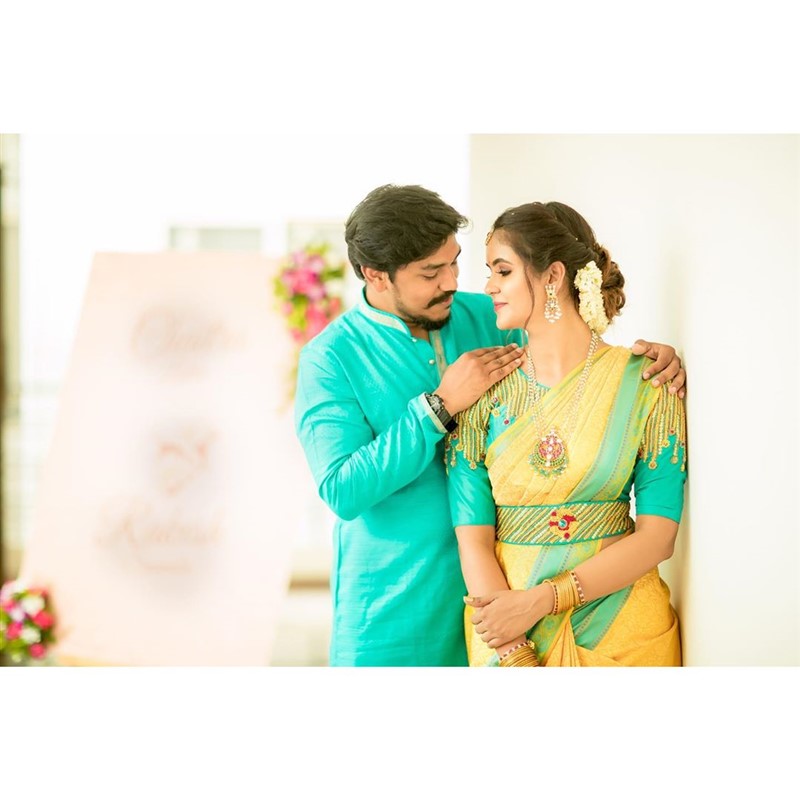 Yaaradi Nee Mohini Fame Chaitra And Rakesh Wedding