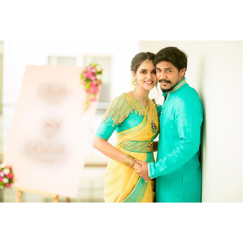 Yaaradi Nee Mohini Fame Chaitra And Rakesh Wedding