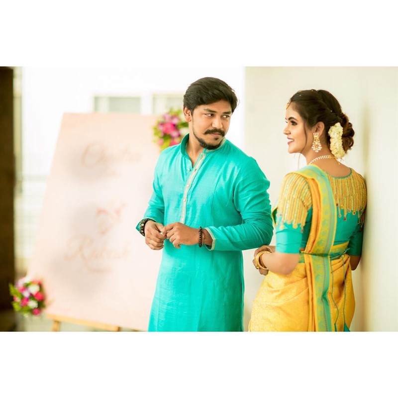 Yaaradi Nee Mohini Fame Chaitra And Rakesh Wedding