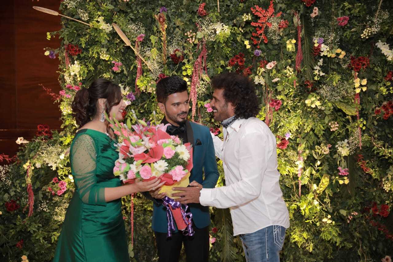 Ramesh Arvind Daughter Niharika  Wedding Reception Photos