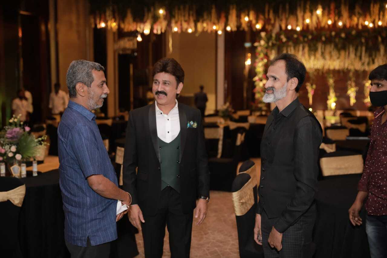 Ramesh Arvind Daughter Niharika  Wedding Reception Photos