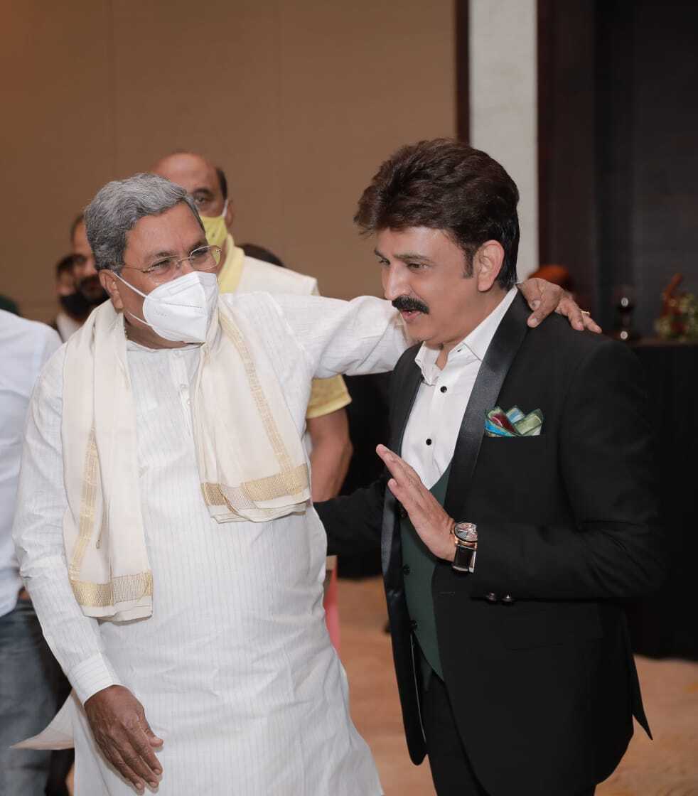 Ramesh Arvind Daughter Niharika  Wedding Reception Photos