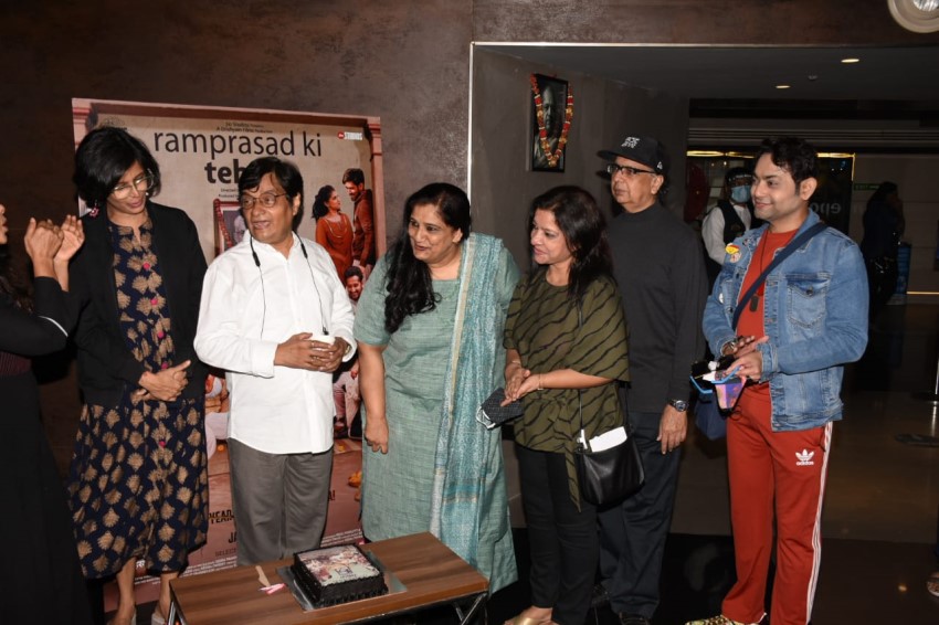 Celebs at special screening of the film 'Ramprasad Ki Tehrvi'