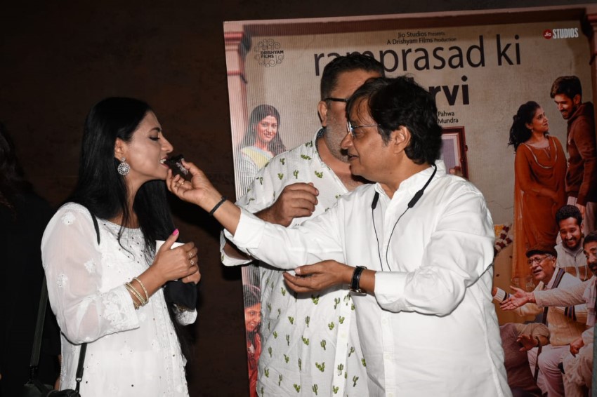 Celebs at special screening of the film 'Ramprasad Ki Tehrvi'