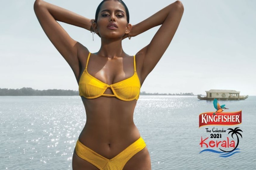 Kingfisher Calendar 2021 Superhot Model Photos