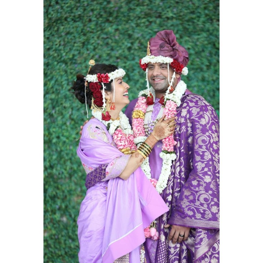Marathi Actress Abhidnya Bhave and Mehul Pai Wedding Photos