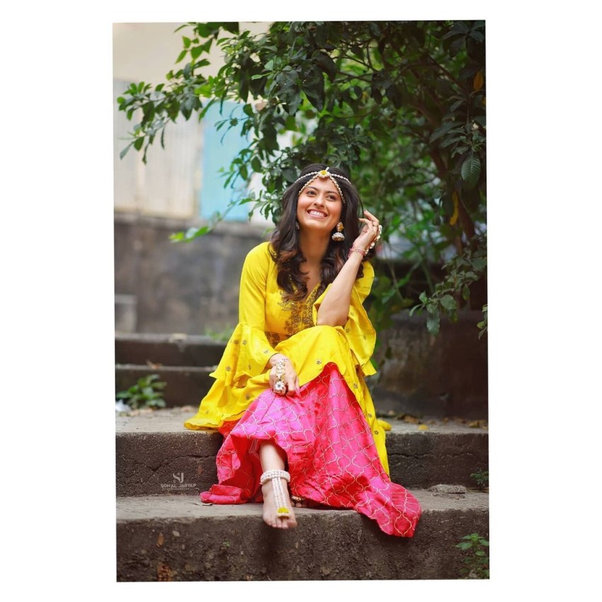 Marathi Actress Abhidnya Bhave and Mehul Pai Wedding Photos