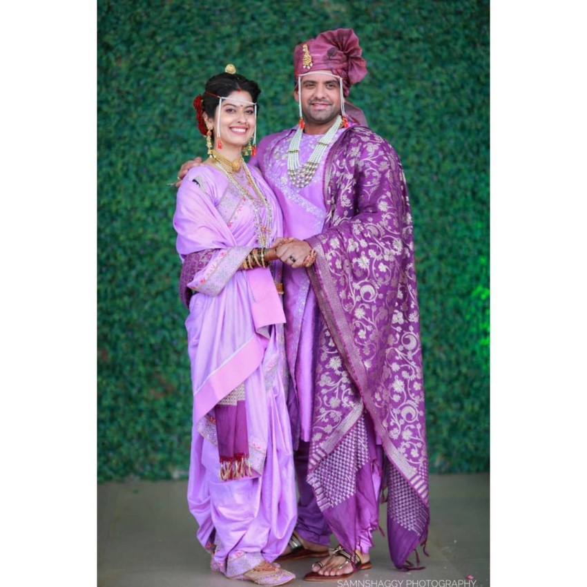 Marathi Actress Abhidnya Bhave and Mehul Pai Wedding Photos