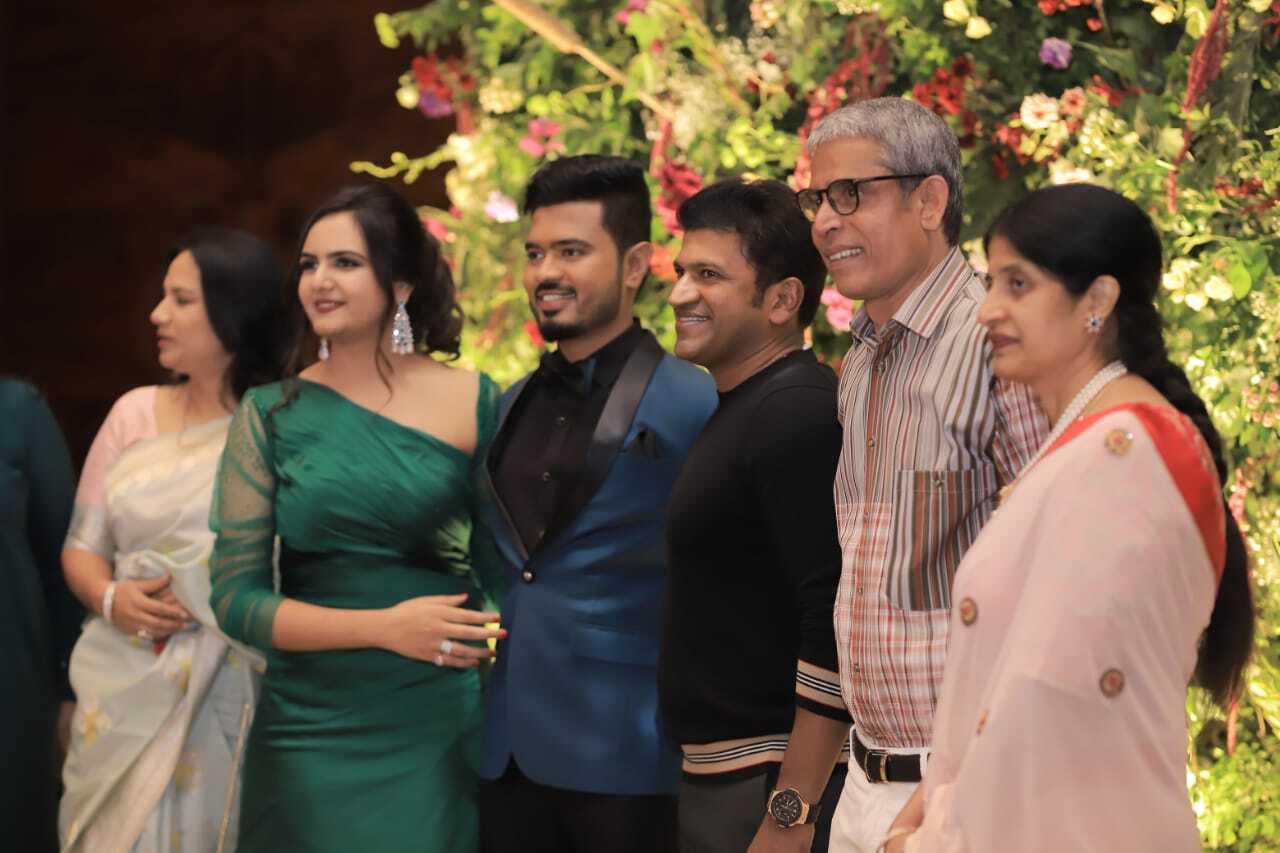 Ramesh Arvind Daughter Niharika  Wedding Reception Photos