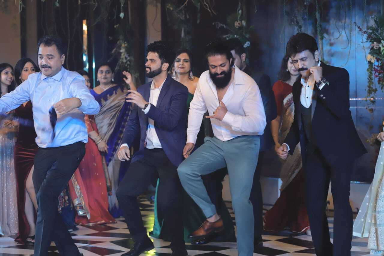 Ramesh Arvind Daughter Niharika  Wedding Reception Photos