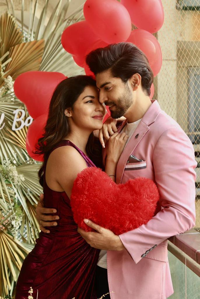 Gurmeet Choudhary and Debolina Banerjee celebrates Valentine's Day 2021