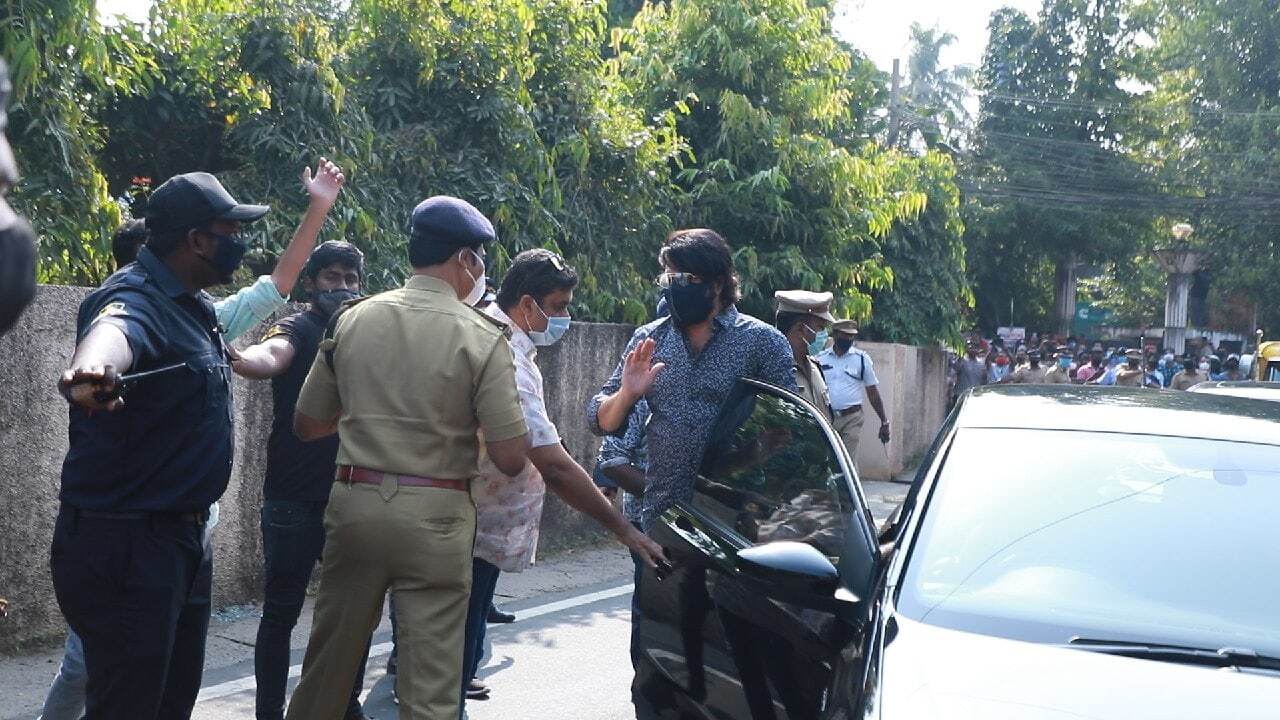 Mammootty at Amma New Building Inauguration