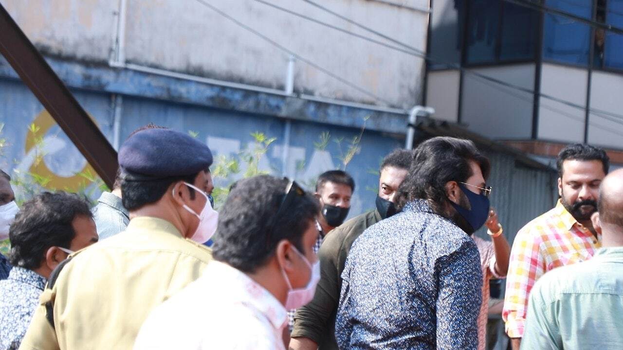 Mammootty at Amma New Building Inauguration