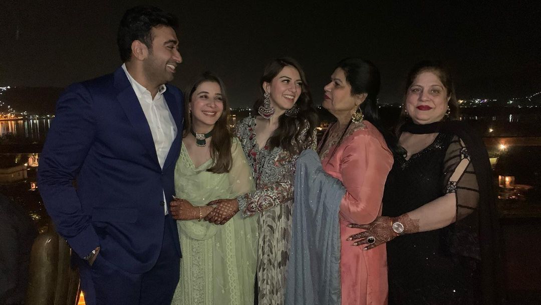Hansika Motwani Elder Brother Wedding