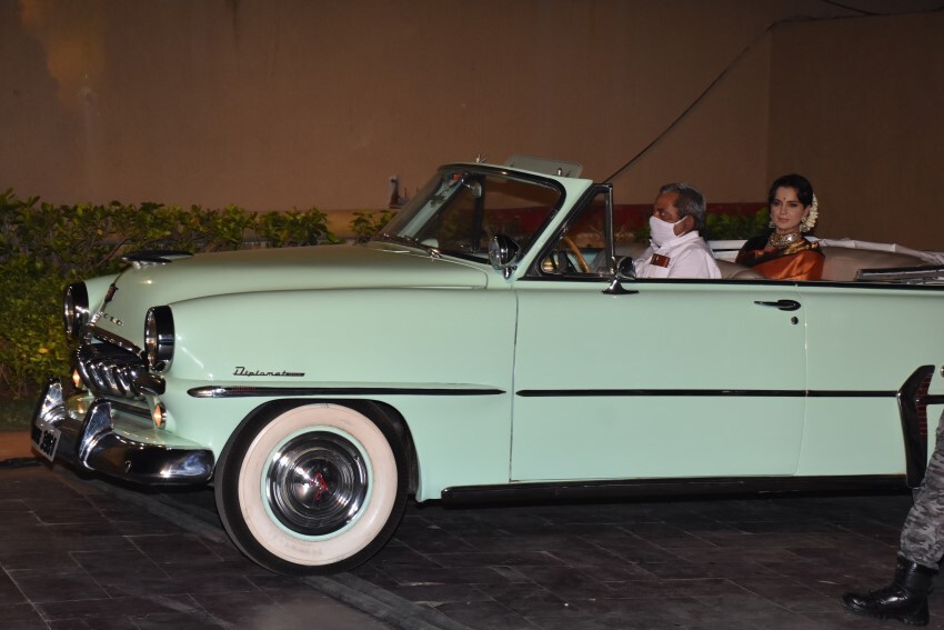 Kangana Ranaut & Others At The Trailer Launch Of Thalaivi