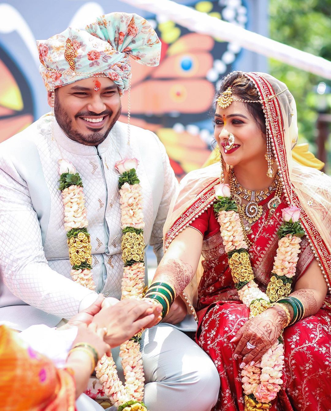 Actress Ruchita Jadhav Ties The Knot with Mumbai-based Businessman Anand Mane