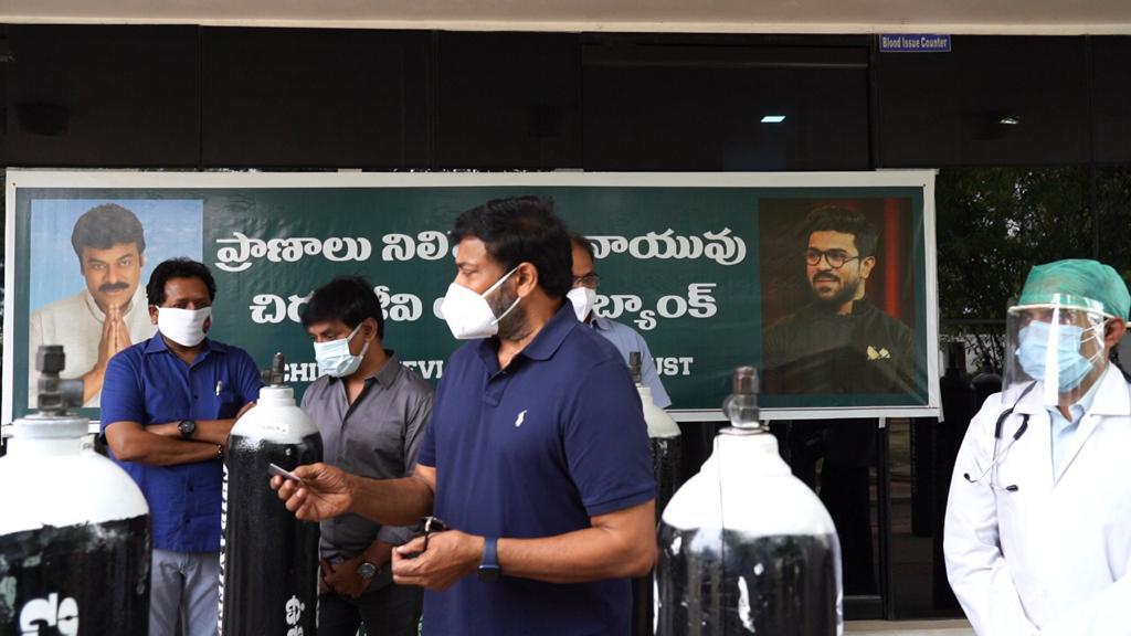 Chiranjeevi launches oxygen bank at Anandpur and Guntur today