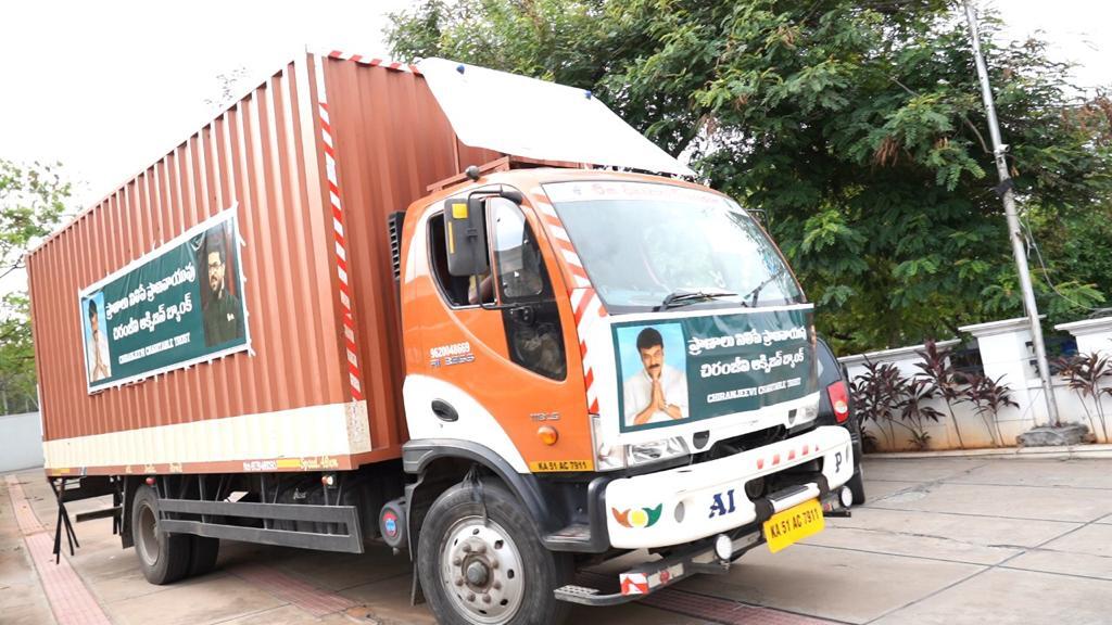 Chiranjeevi launches oxygen bank at Anandpur and Guntur today