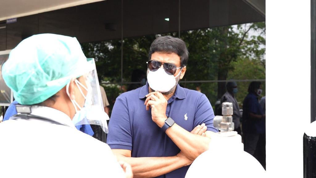 Chiranjeevi launches oxygen bank at Anandpur and Guntur today