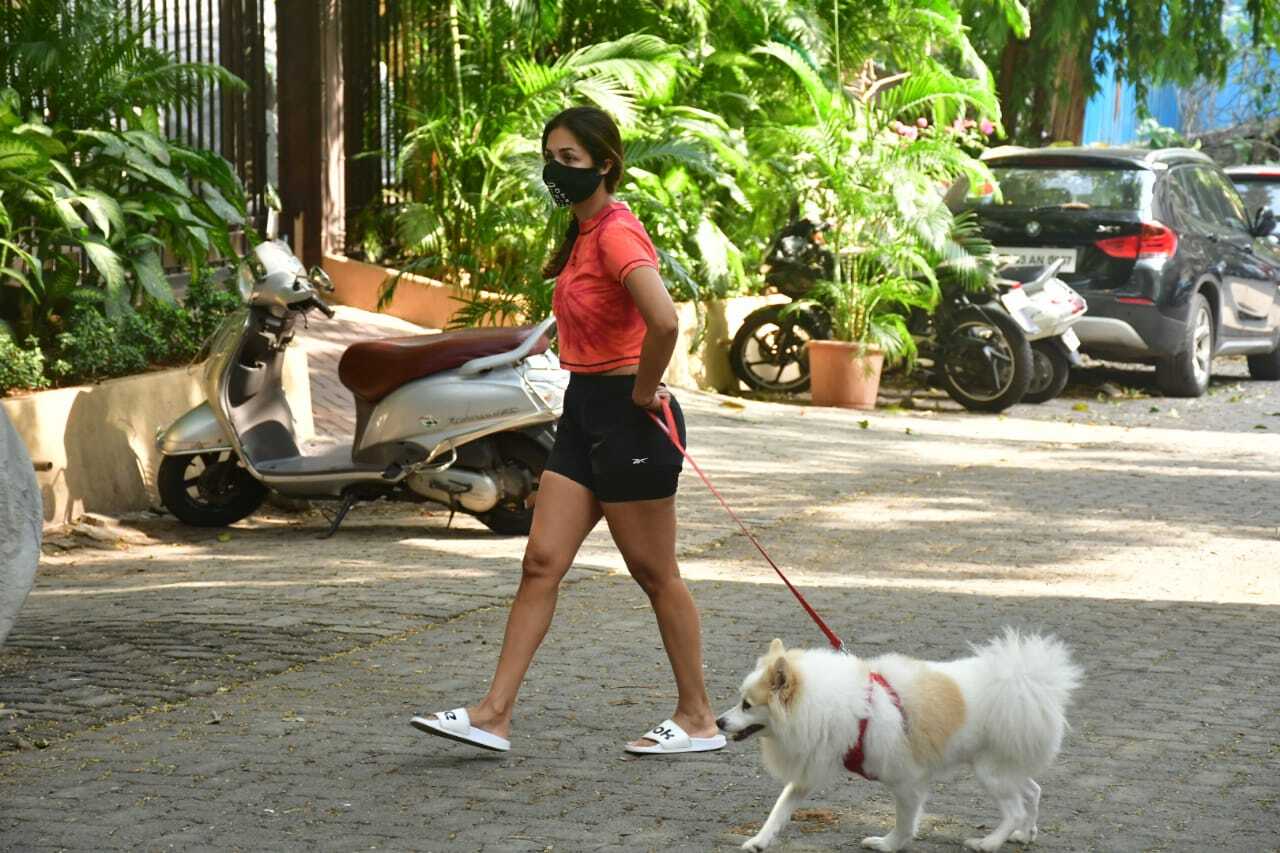 Sophie Choudry and Malaika Arora spotted for walk