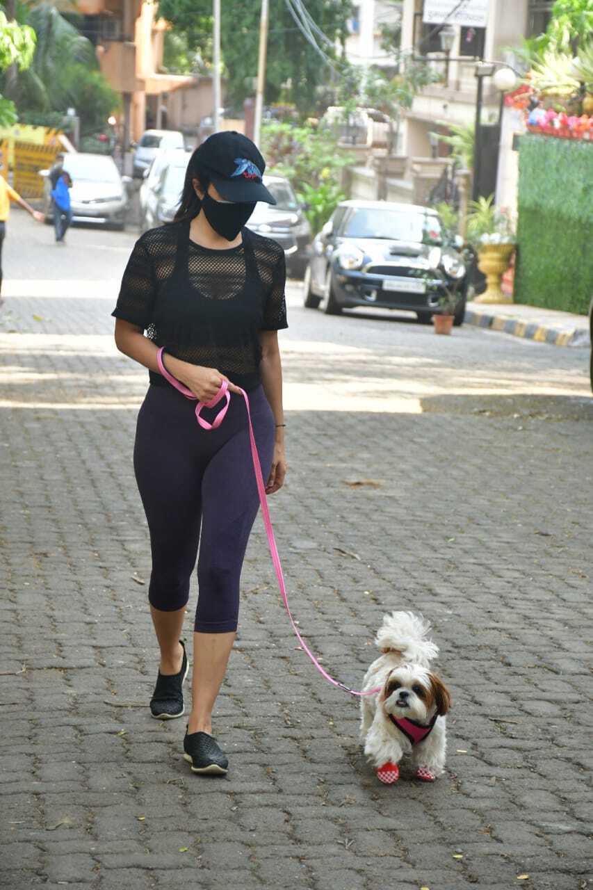 Sophie Choudry and Malaika Arora spotted for walk